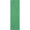 Ekena Millwork True Fit PVC Two Equal Panel Farmhouse Fixed Mount Shutters w/ Z-Bar, Lilly Pads , 12W x 80H, PR TFP102FH12X080LP - alternate 9